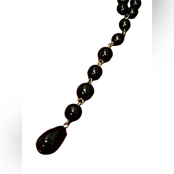 1930s Glass Beaded Choker Necklace - Made in Germany - Picture 3 of 6